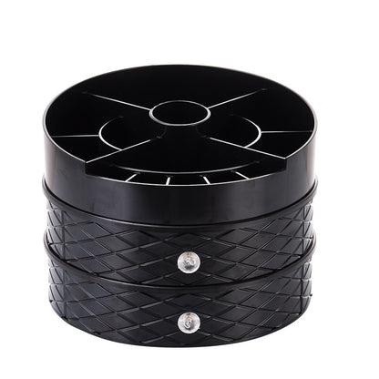 360 rotating diamond pattern makeup box