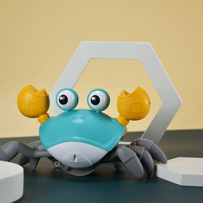 Baby Automatic Induction Escape Electric Induction Crab Can't Catch Voice-Activated Crab Crawling Toy