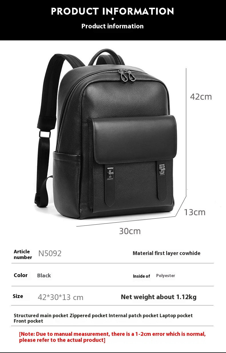 Large Capacity Business Travel Men's Backpack