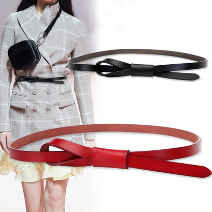 Thin fashion belt