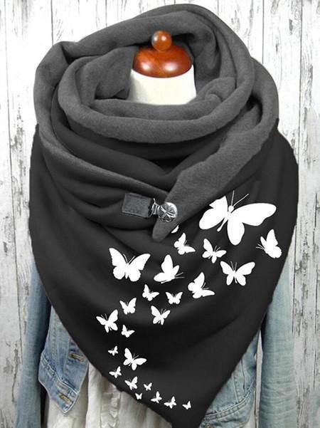 Women's Fashion Leisure Warm Clip Scarf