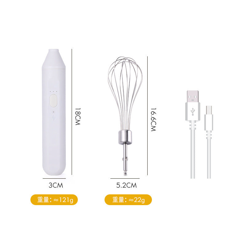 Handheld Electric Egg Beater For Home Baking Of Cakes