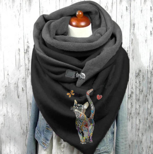 Autumn New Women's Cotton Scarf