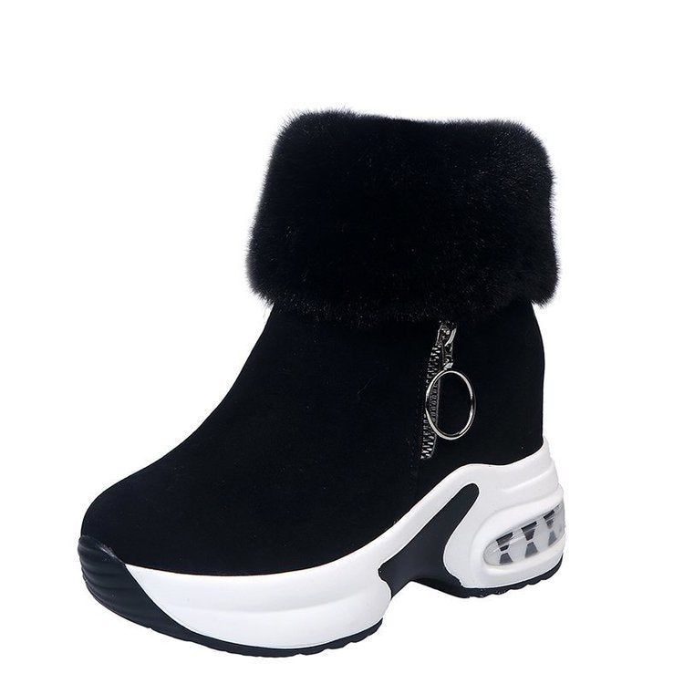 New short tube Mid Heel women's boots in winter