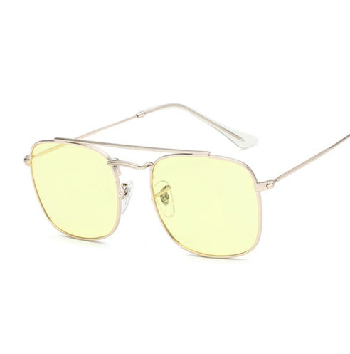 Vintage sunglasses ladies sunglasses metal fashion new male