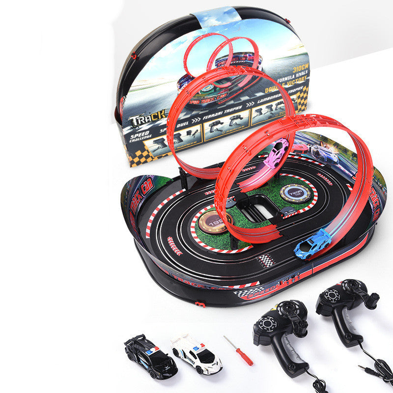 Children's Track Racing Toys Storage Portable