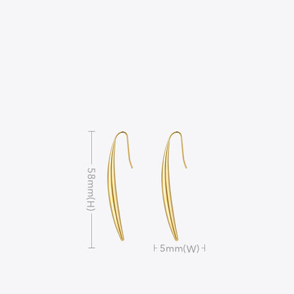 Titanium Steel European And American Style Fashion Fine Drop Earrings