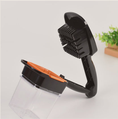 Multifunctional pressing vegetable cutter