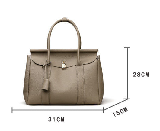 Women's Fashionable High-end Large-capacity Handbag