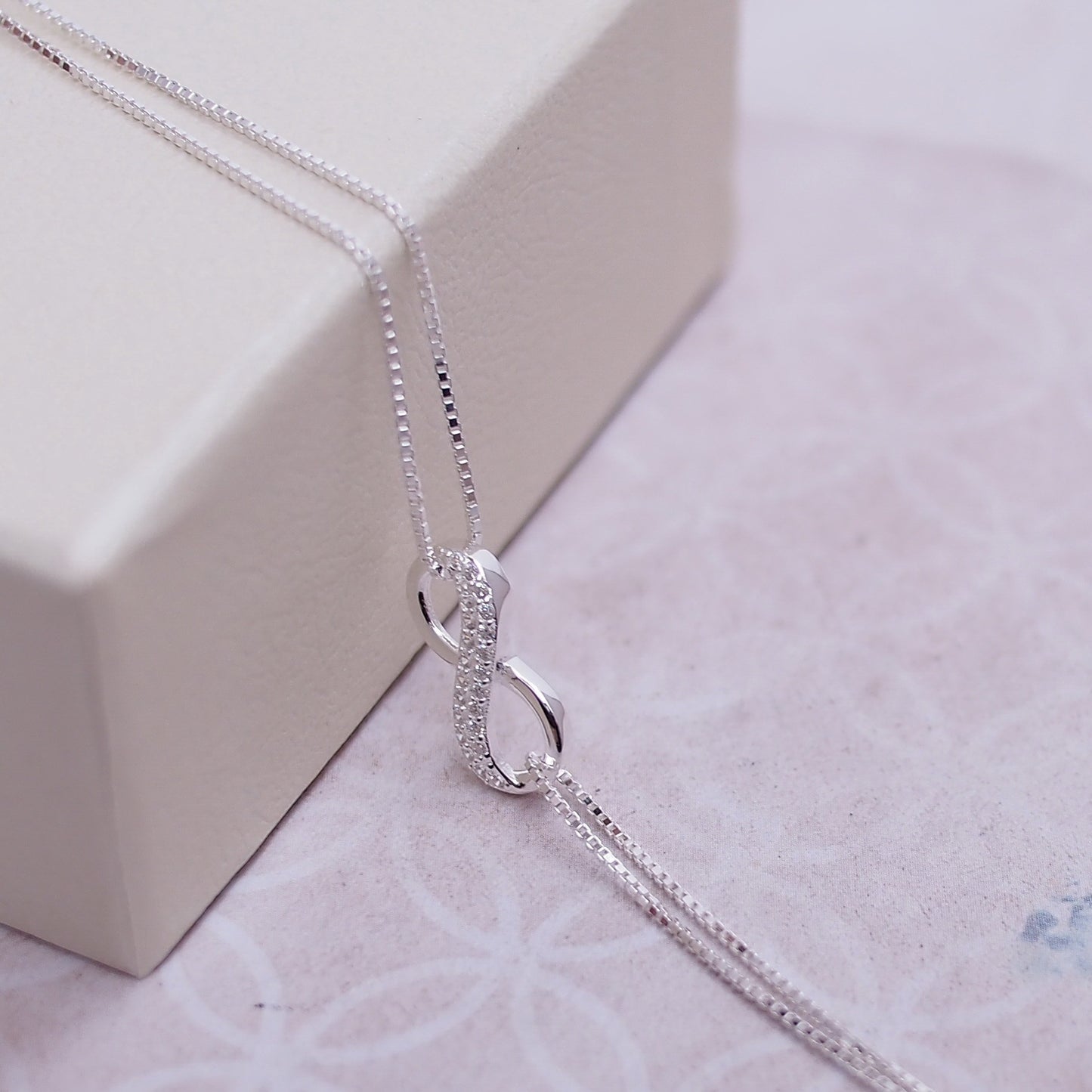 Infinite Silver Lucky Bracelet