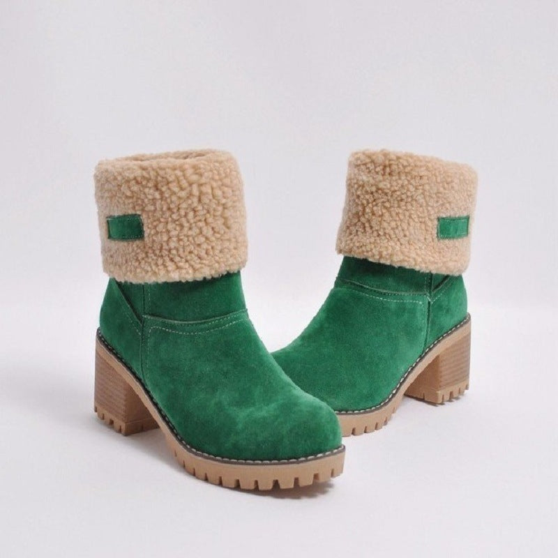 FUR ANKLE BOOTS