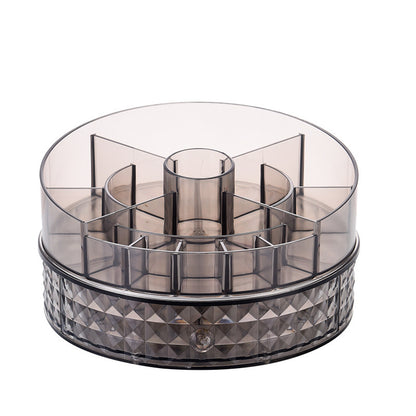 360 rotating diamond pattern makeup box