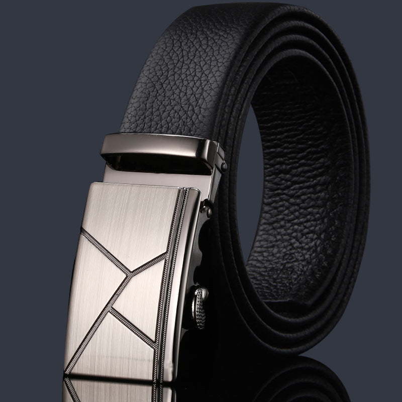 Belt men's automatic buckle