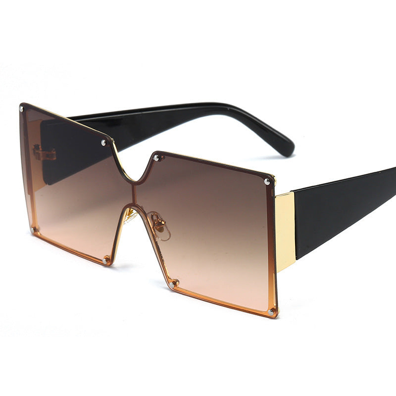 One  Piece Square Sunglasses