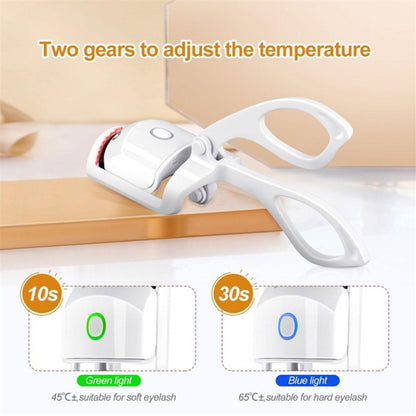 Heated Eyelash Curler Electric Temperature Control Mini Eyelash Curler Electric Portable Charging