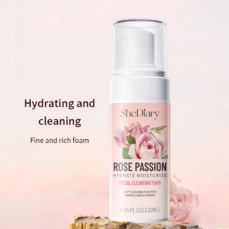 Rose Cleansing Mousse Cleansing And Oil Controlling