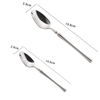 Stainless Steel Xiaoman Waist Knife Fork  Set Western Steak Cutlery Spoon