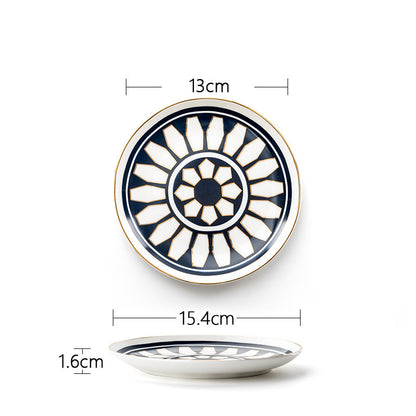 Light Luxury Western Tableware Plate Set Nordic