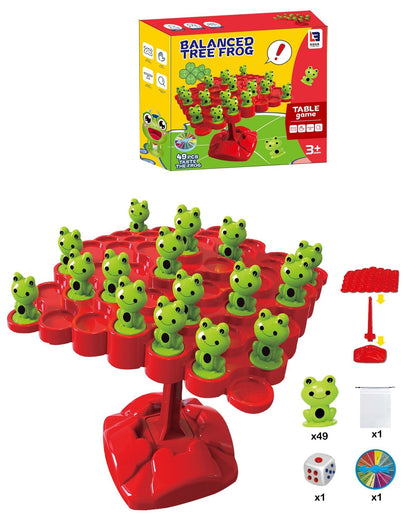 Frog Balance Tree Concentration Equilibrant Training Double Interactive Educational Board Game Toy