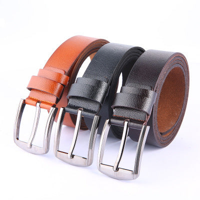 Pin buckle belts