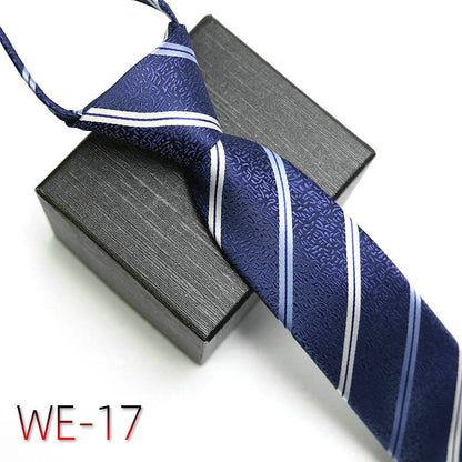 Men's Fashion Casual Zipper Suit Tie