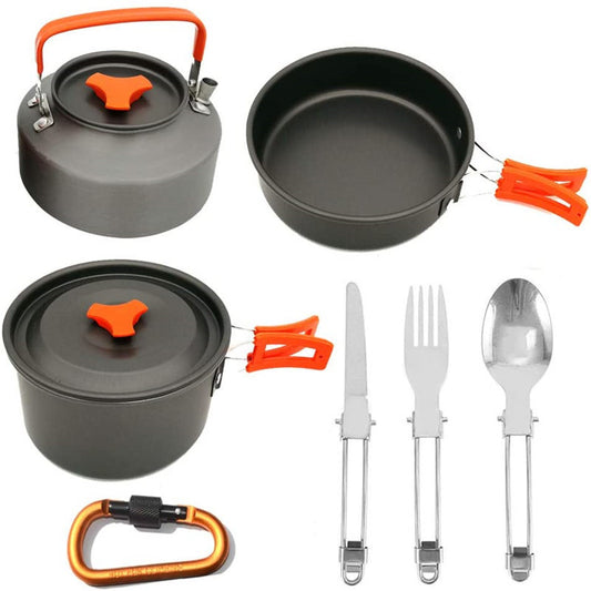 Hard anodized Camping pot set