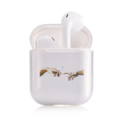 Compatible with Apple, Transparent airpods protective cover