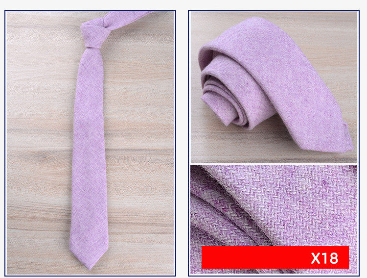 Wool Tie Men Formal Wear England