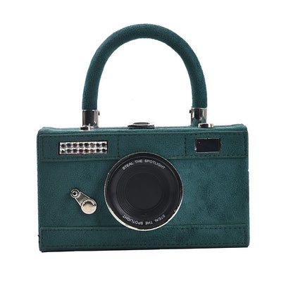 Women's Frosted Camera Shoulder Bag