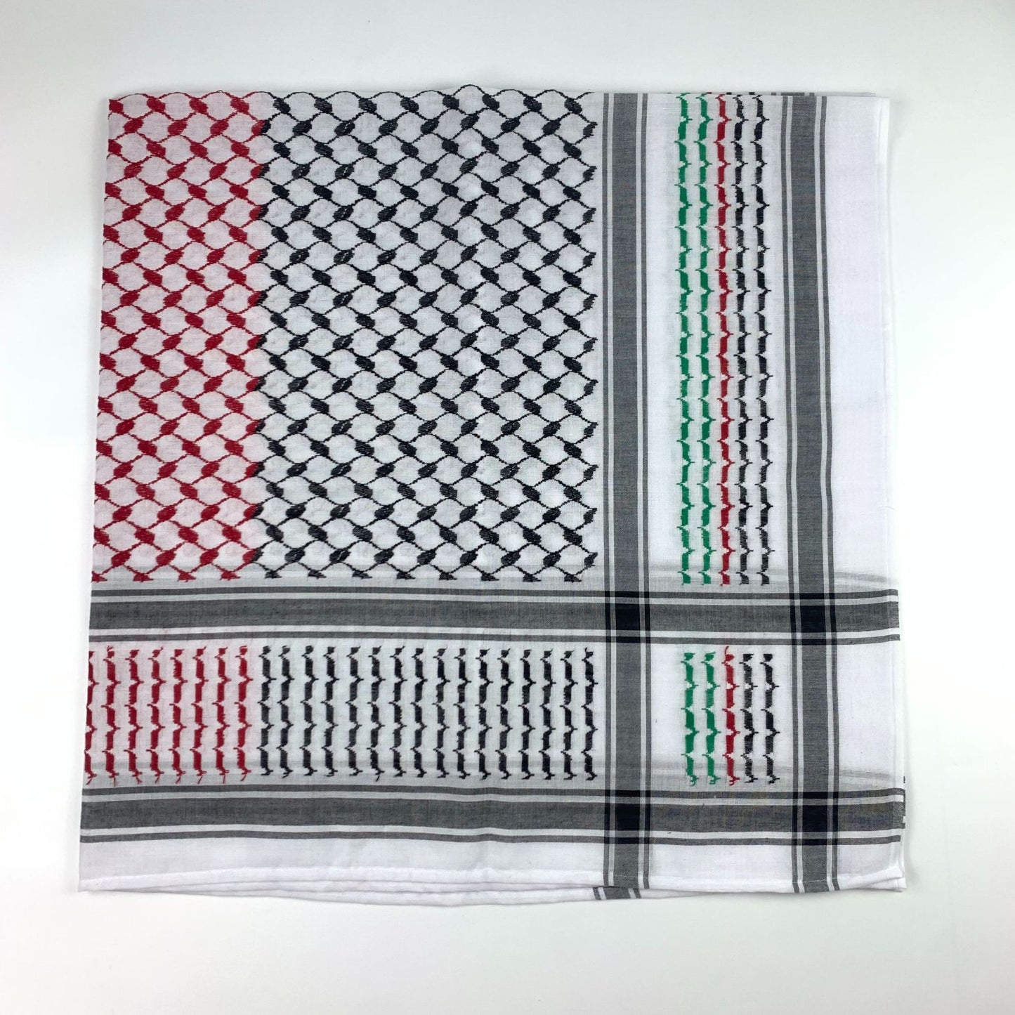 Keffiyeh Jacquard Square Scarf Men Dubai Middle East Muslim Saudi Arabia