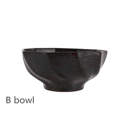 Ramen Bowl Big Bowl Hotel Restaurant Bowl Plate Cup Set