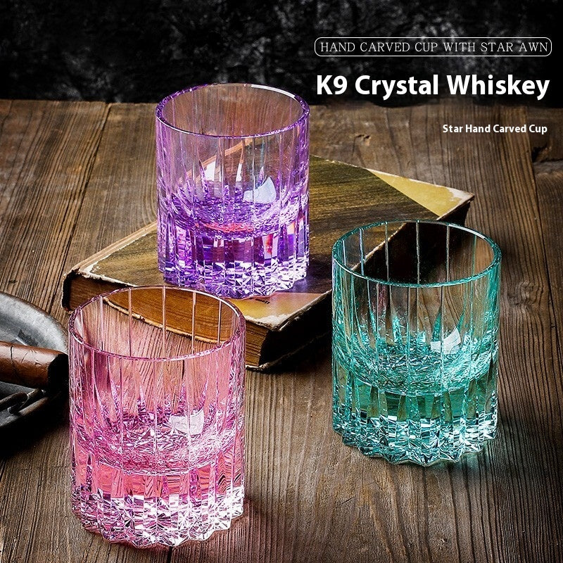 K9 Crystal Handmade Lead-free Whiskey Glass Handmade Cup