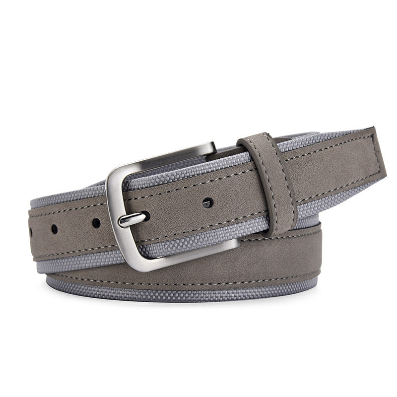 Korean Version Creative Style Suede Man's Belt