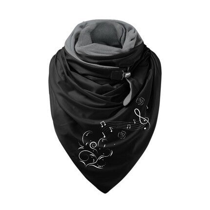 Warming Kerchief Scarf Thickening Minimalist Warm