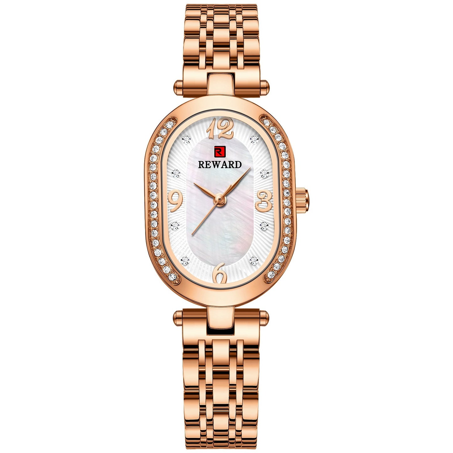 Elegant Lady Watch With Diamonds