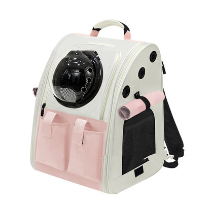 Backpack For Going Out Backpack Foldable Space Capsule Cute Pet