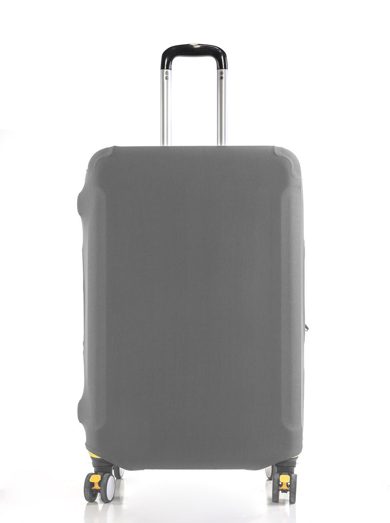 Solid Color Elastic Luggage Protection Cover