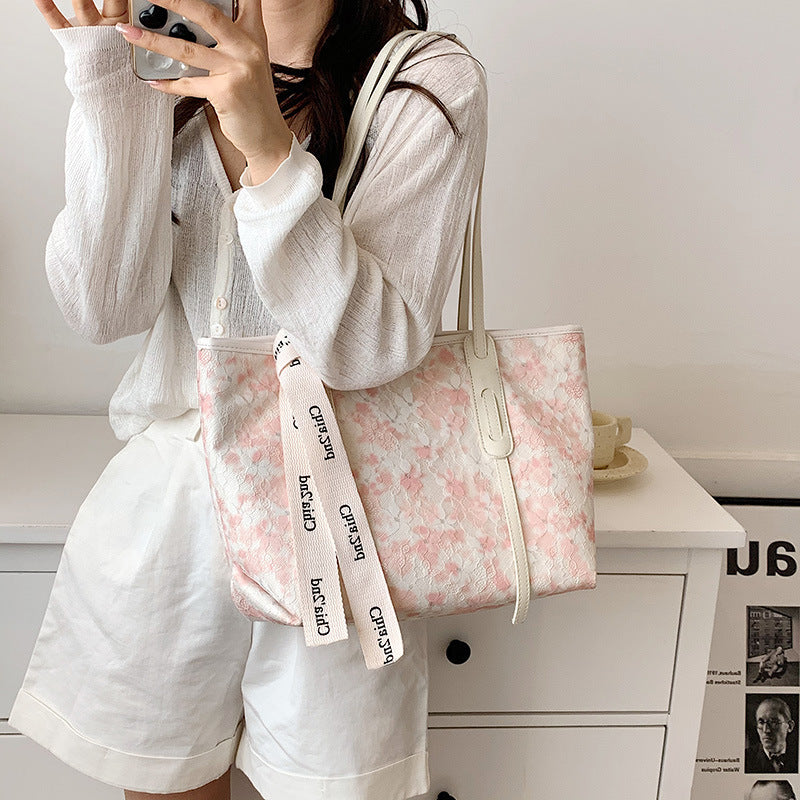 Women's Fashion Flower Casual Shoulder Bag