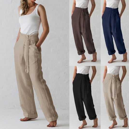 Casual temperament ladies casual pants