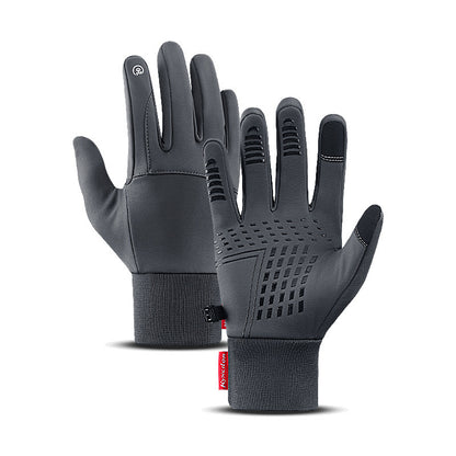 Anti-splash Water Warm Windproof Sports Touch Screen Cycling Skiing Gloves