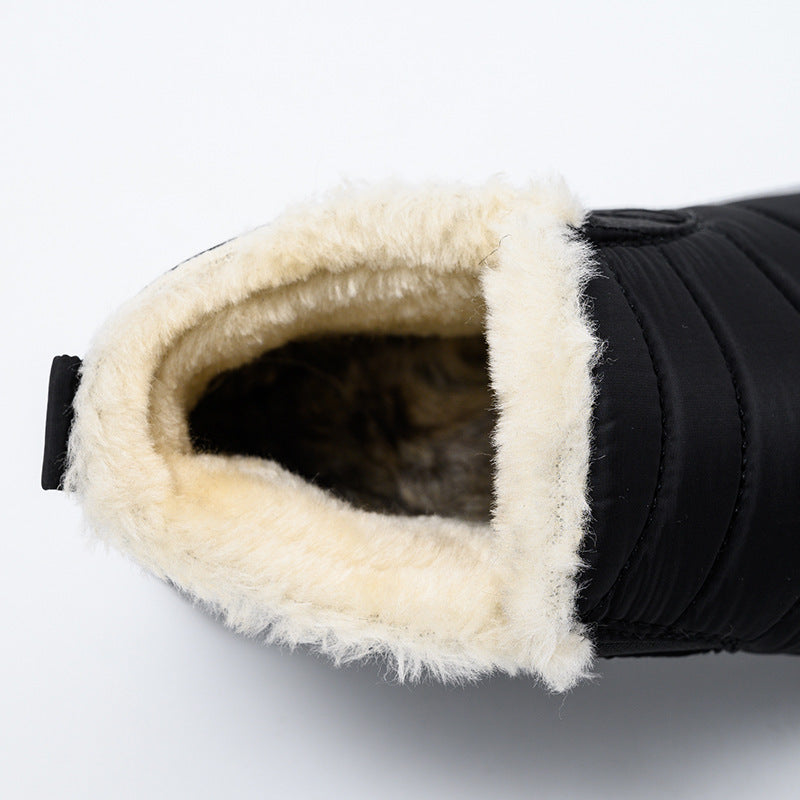 Warm Plush boots and cotton shoes