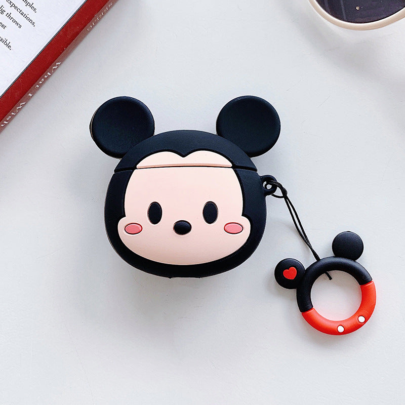 AirPods 5th generation silicone wireless Bluetooth earphone protective case suitable for Apple Pro 2nd generation cute box