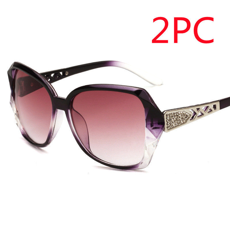 Women's Big Frame Sunglasses Women Retro Sunglasses