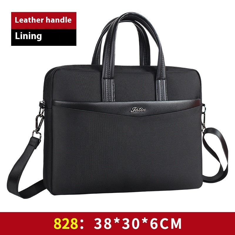 Men's Business Handheld Briefcase Large Capacity