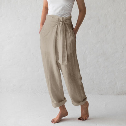 Casual temperament ladies casual pants