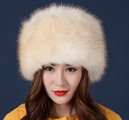 Fur hat fox fur hat