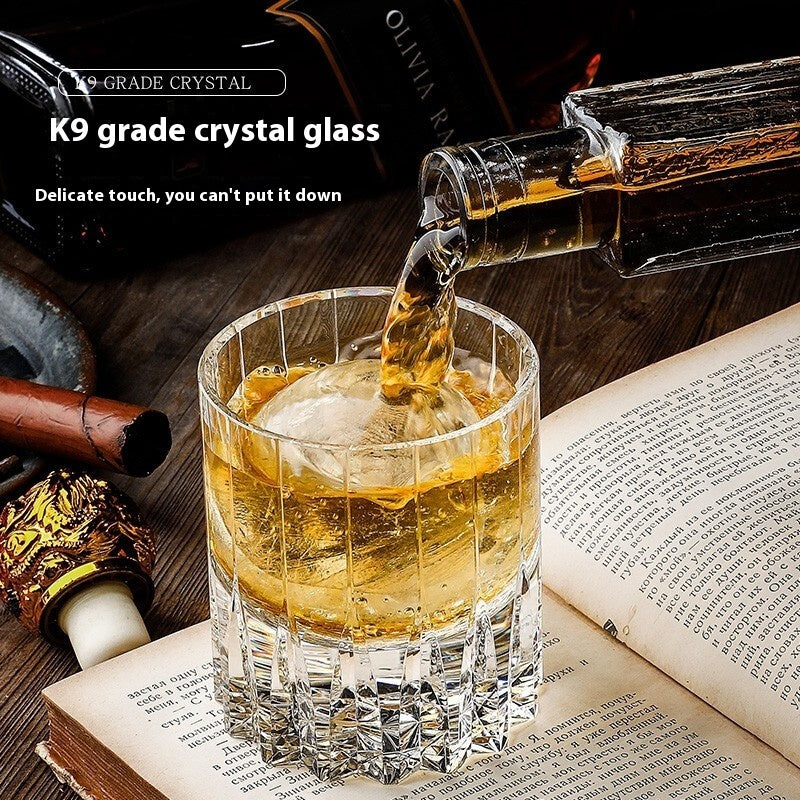 K9 Crystal Handmade Lead-free Whiskey Glass Handmade Cup