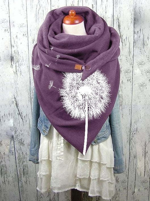 Warming Kerchief Scarf Thickening Minimalist Warm