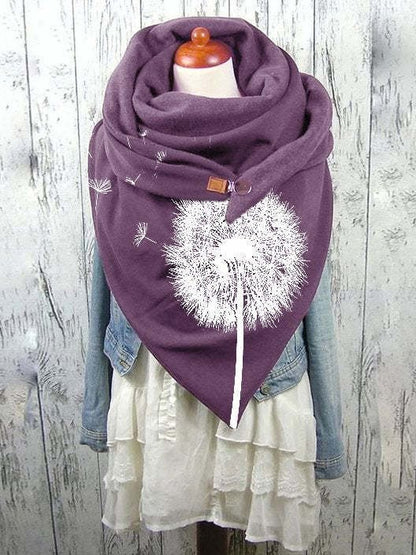 Warming Kerchief Scarf Thickening Minimalist Warm