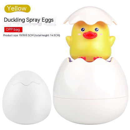 Baby Bath Toys Children Playing Water Small Yellow Duck Swimming Playing Water Little Duck Little Turtle